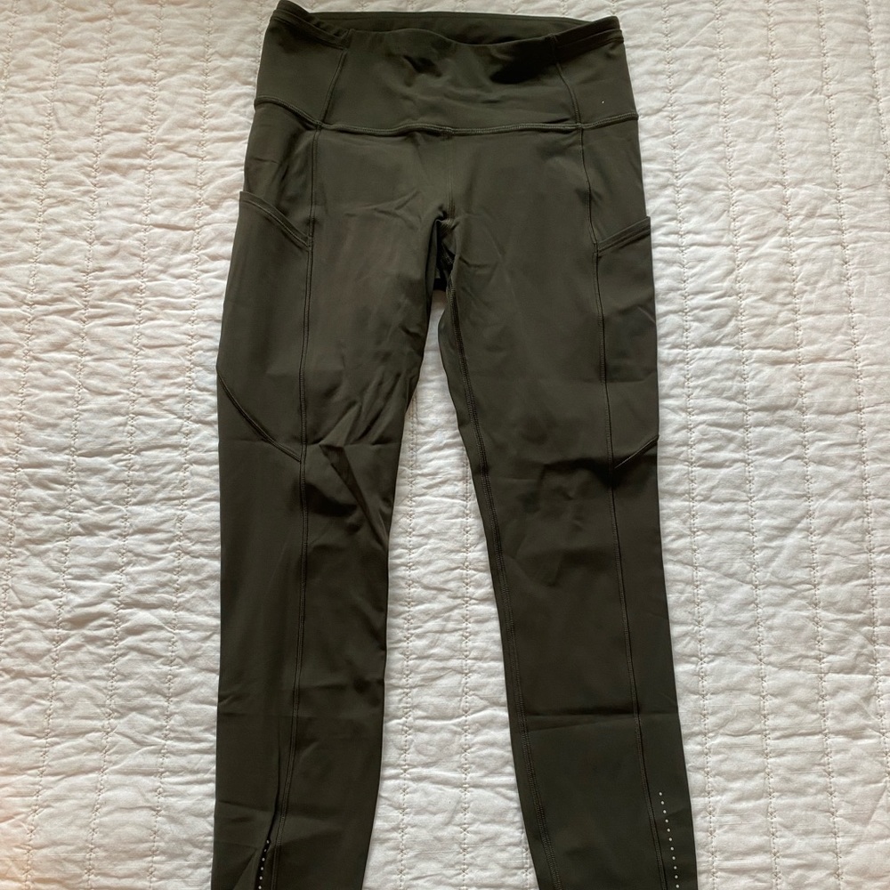 Lululemon Fast and Free Reflective High-Rise Tight 25”